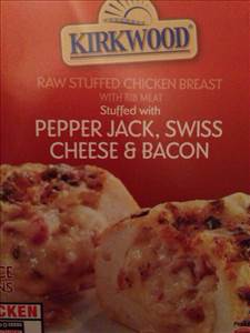 Kirkwood Pepper Jack, Swiss Cheese & Bacon Stuffed Chicken Breast