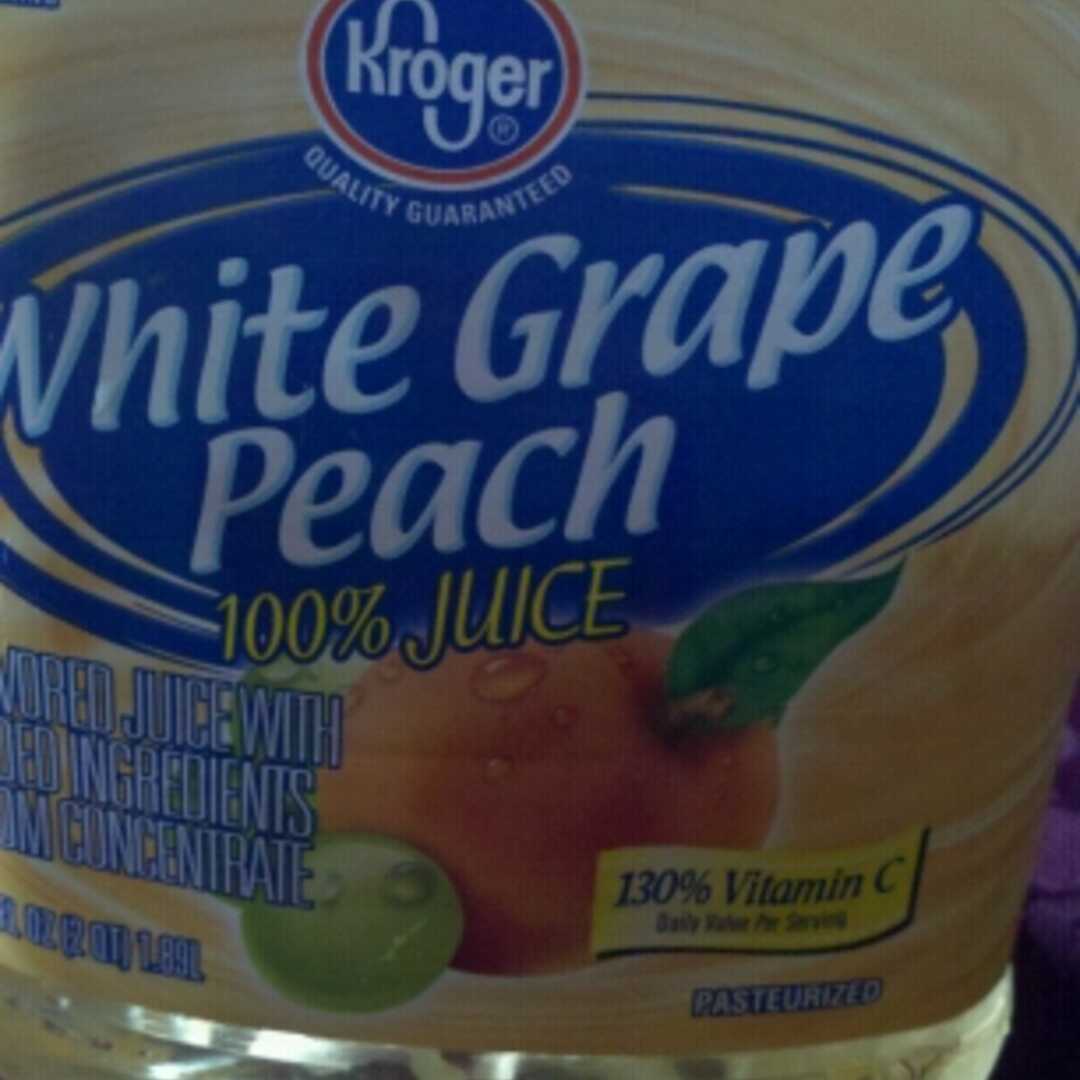 Kroger White Grape Peach 100% Juice