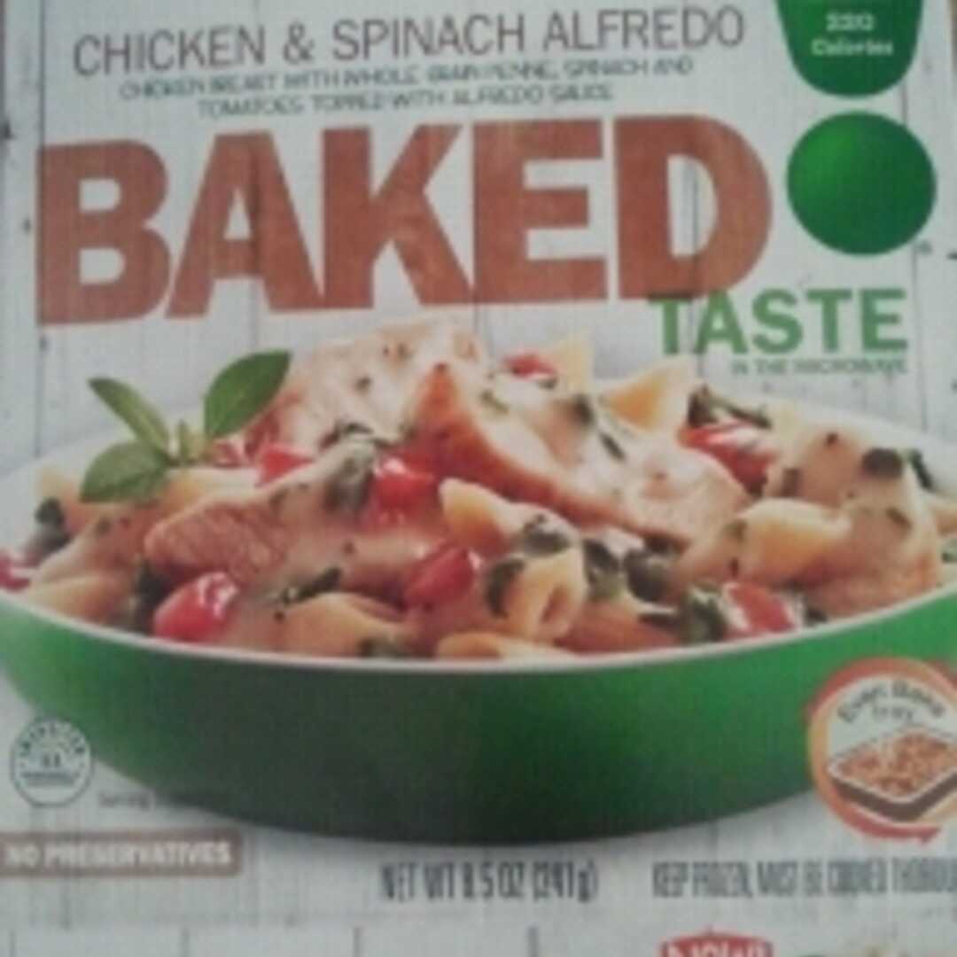 Healthy Choice Baked Chicken & Spinach Alfredo
