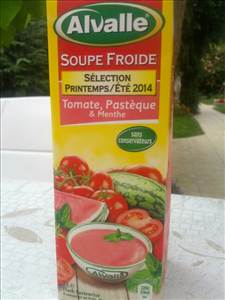 Alvalle Soupe Froide Tomate, Pastèque et Menthe