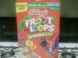 Kellogg's Fruit Loops with Sprinkles