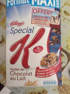 Kellogg's Spécial K Feuilles de Chocolat au Lait