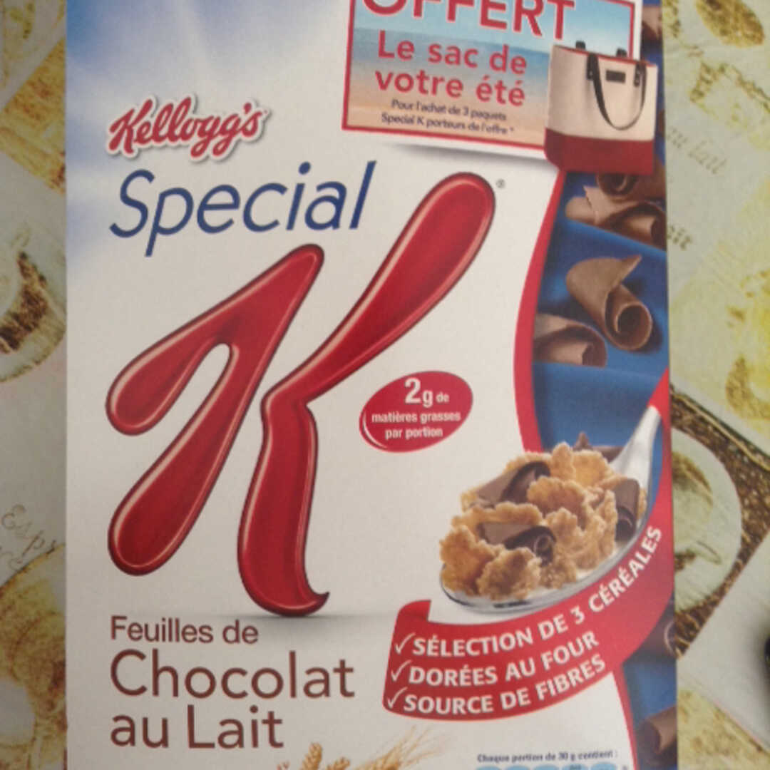 Kellogg's Spécial K Feuilles de Chocolat au Lait