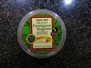 Trader Joe's Grated Parmigiano Reggiano Cheese