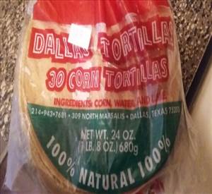Dallas Tortillas Corn Tortillas