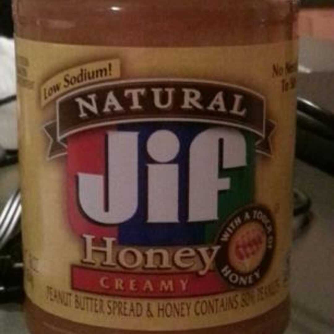 Jif Natural Creamy Peanut Butter with Honey