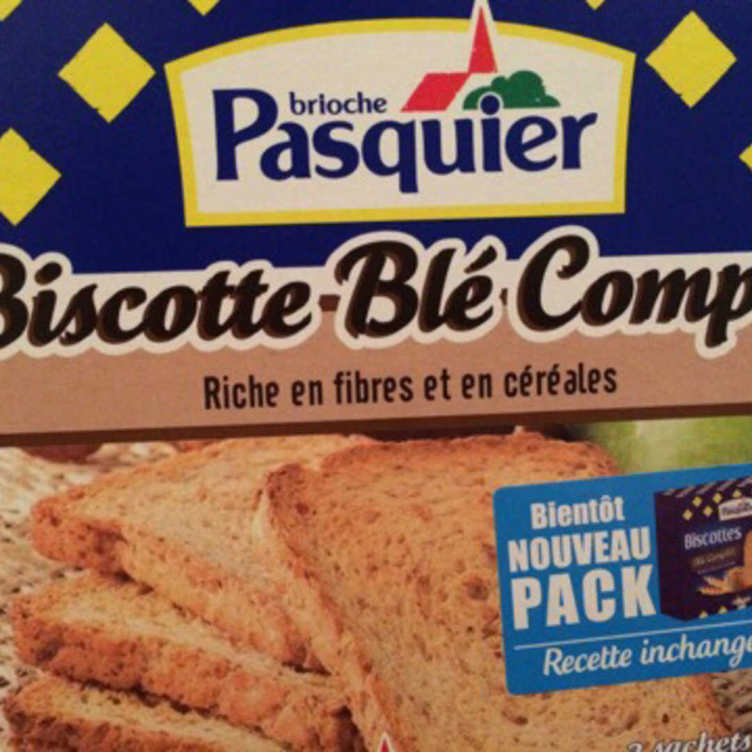 Brioche Pasquier Biscottes Blé Complet