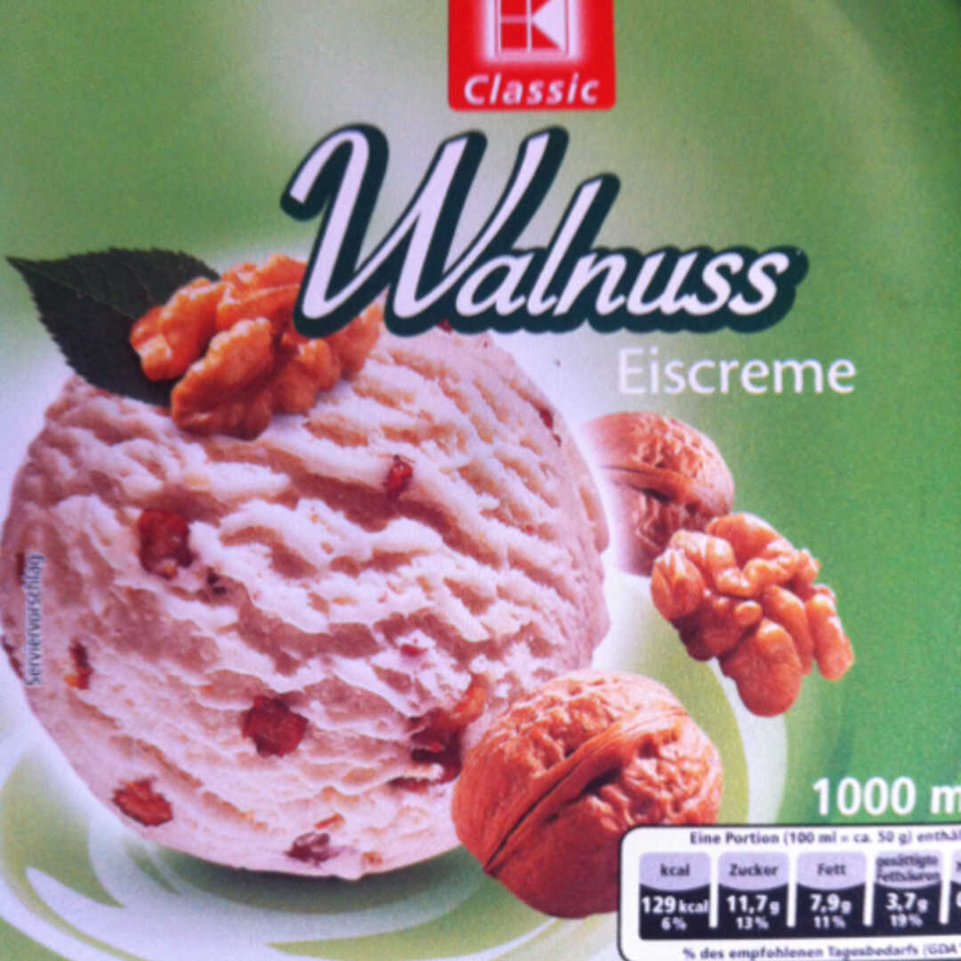 K-Classic Walnuss Eiscreme