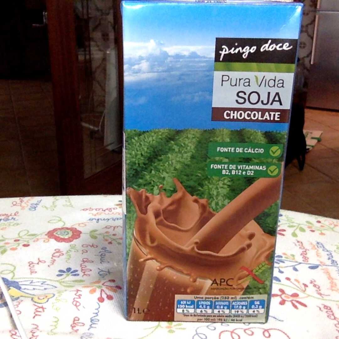 Pingo Doce Leite de Soja de Chocolate