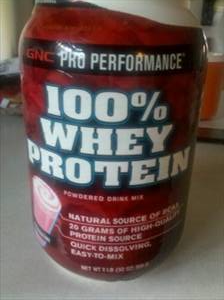 GNC Pro Performance 100% Whey Protein - Strawberry