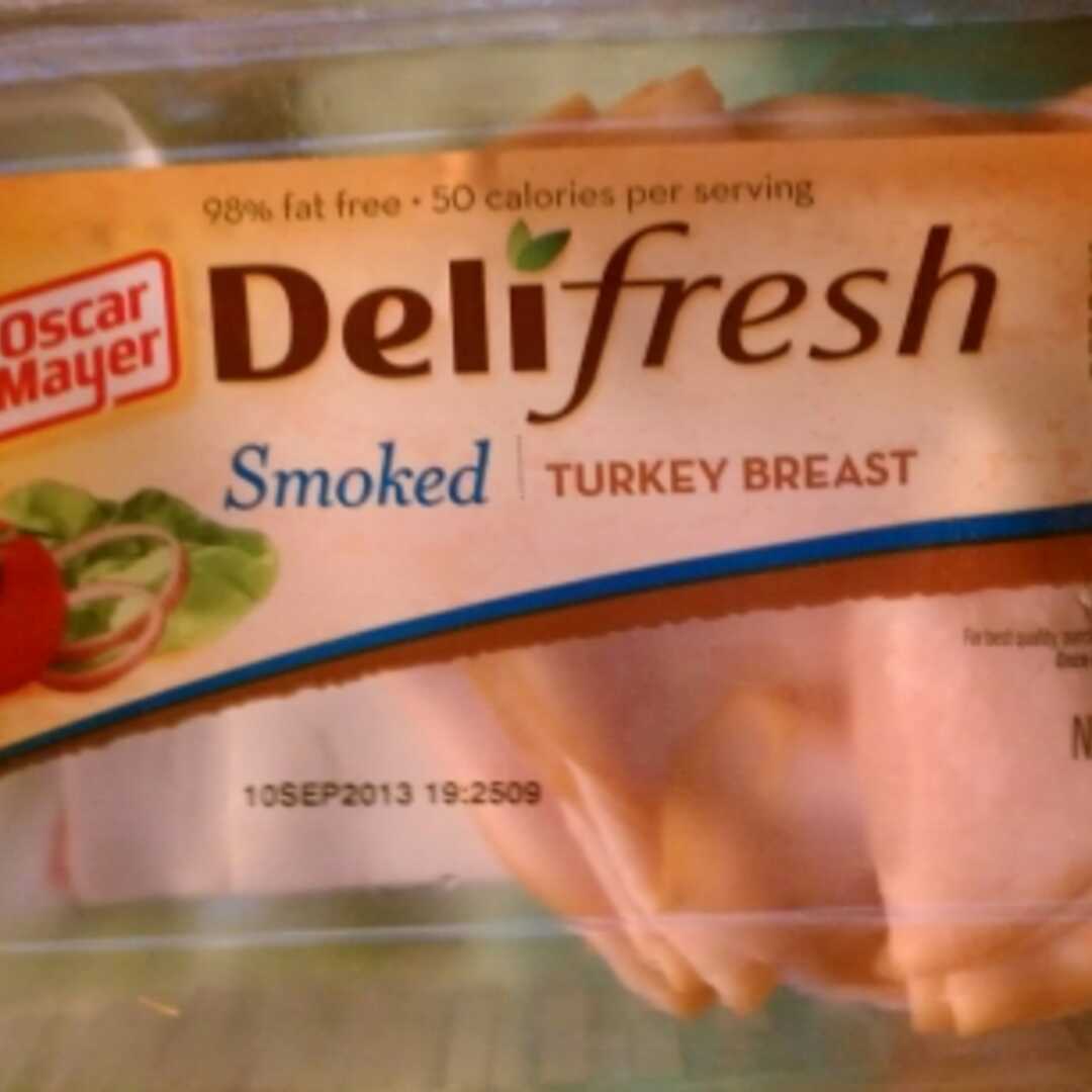 Oscar Mayer 98% Fat Free Deli Fresh Smoked Turkey Breast