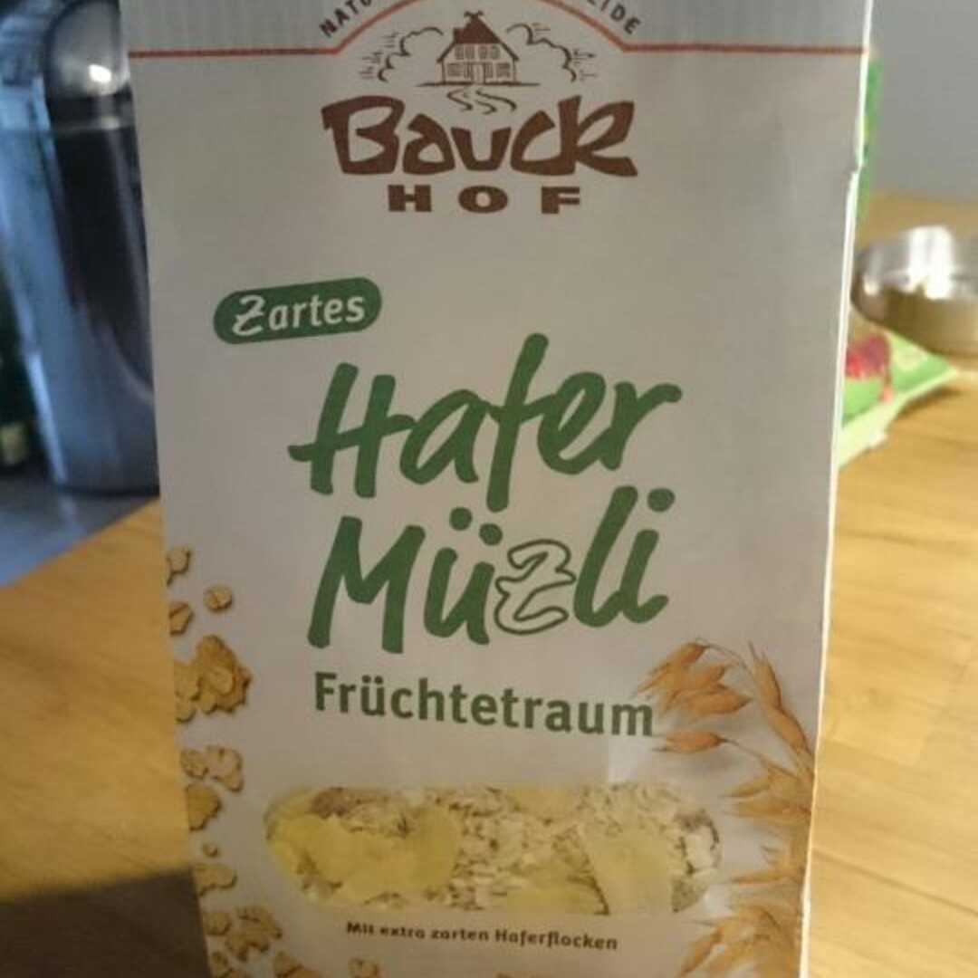 Bauckhof Zartes Hafer Müzli Früchtetraum
