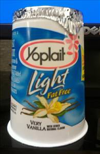 Yoplait Light Fat Free Yogurt - Very Vanilla