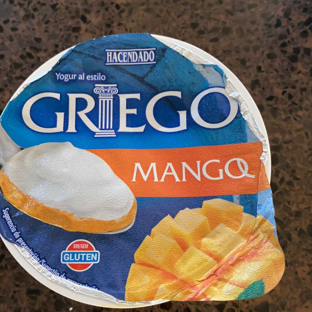 Hacendado Yogur al Estilo Griego Mango