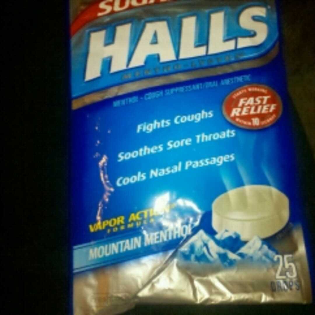 Halls Sugar Free Cough Drops