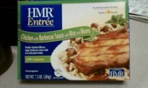 HMR Chicken with Barbecue Sauce with Rice & Beans