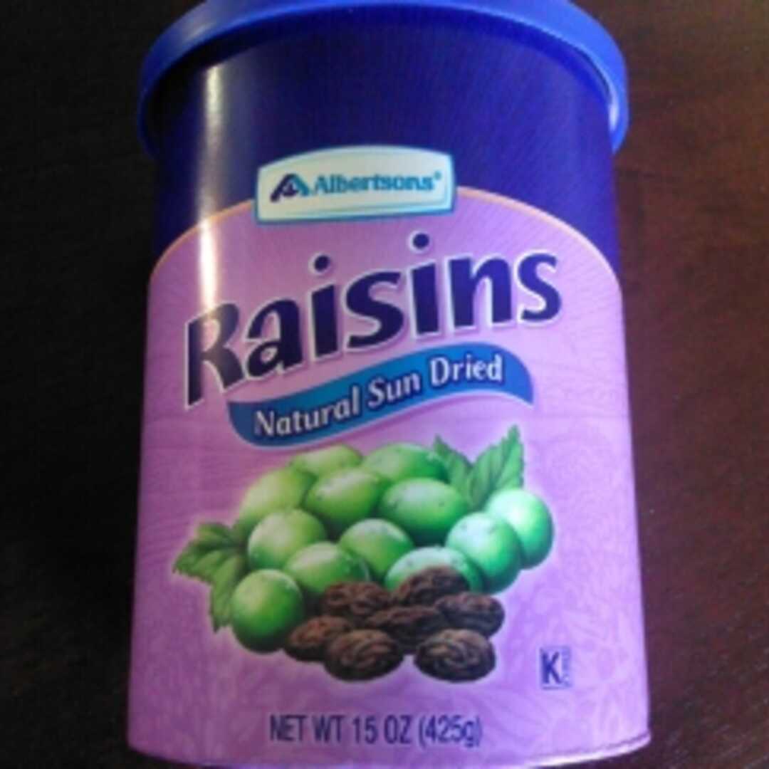Albertsons Natural Sun Dried Raisins