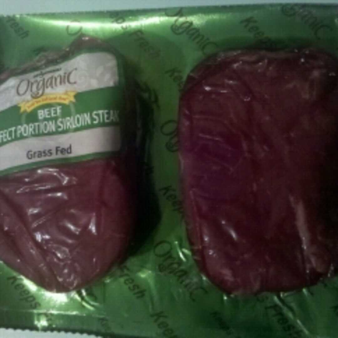 Wegmans Organic Grass Fed Perfect Portion Sirloin Steak