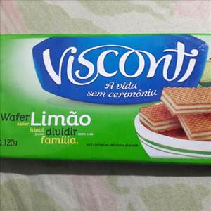 Visconti Wafer Sabor Limão