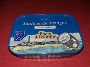 Phare d'Eckmühl Sardines de Bretagne au Naturel