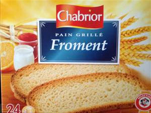 Chabrior Pain Grillé Froment