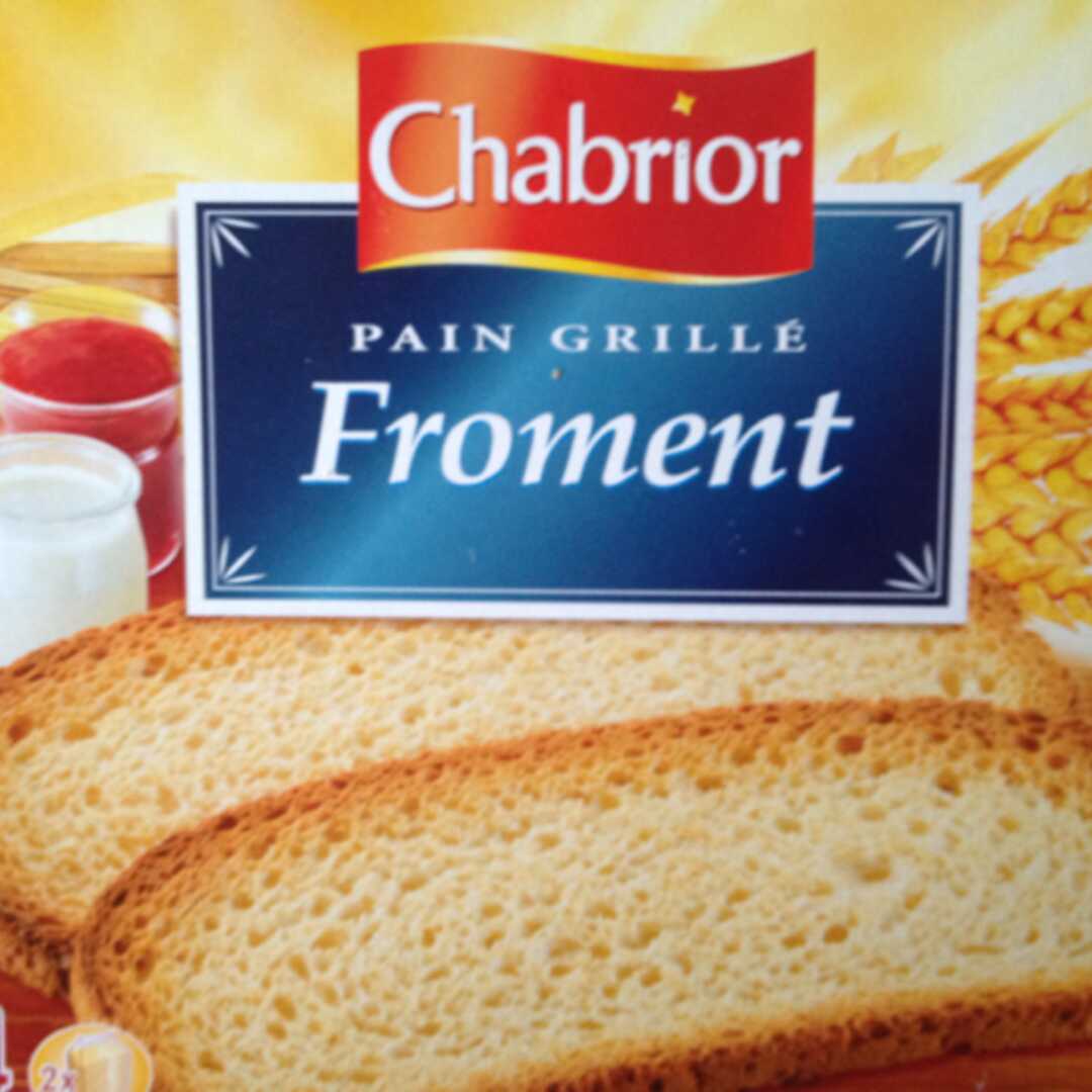 Chabrior Pain Grillé Froment