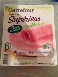 Carrefour Jambon Supérieur sans Couenne