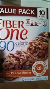 Fiber One 90 Calorie Chewy Bars - Chocolate Peanut Butter