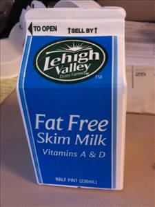 Lehigh Valley Dairy Farms Fat Free Milk with Vitamins A & D