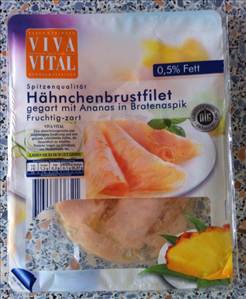 Viva Vital Hähnchenbrustfilet mit Ananas in Bratenaspik