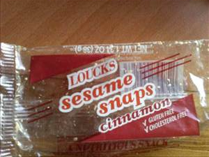 Loucks Sesame Snaps
