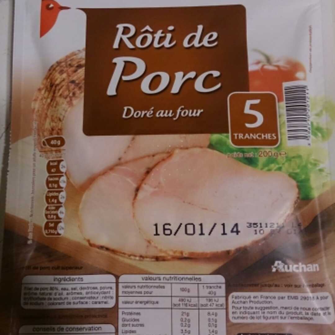 Auchan Rôti de Porc