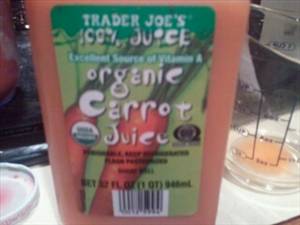 Trader Joe's 100% Organic Carrot Juice