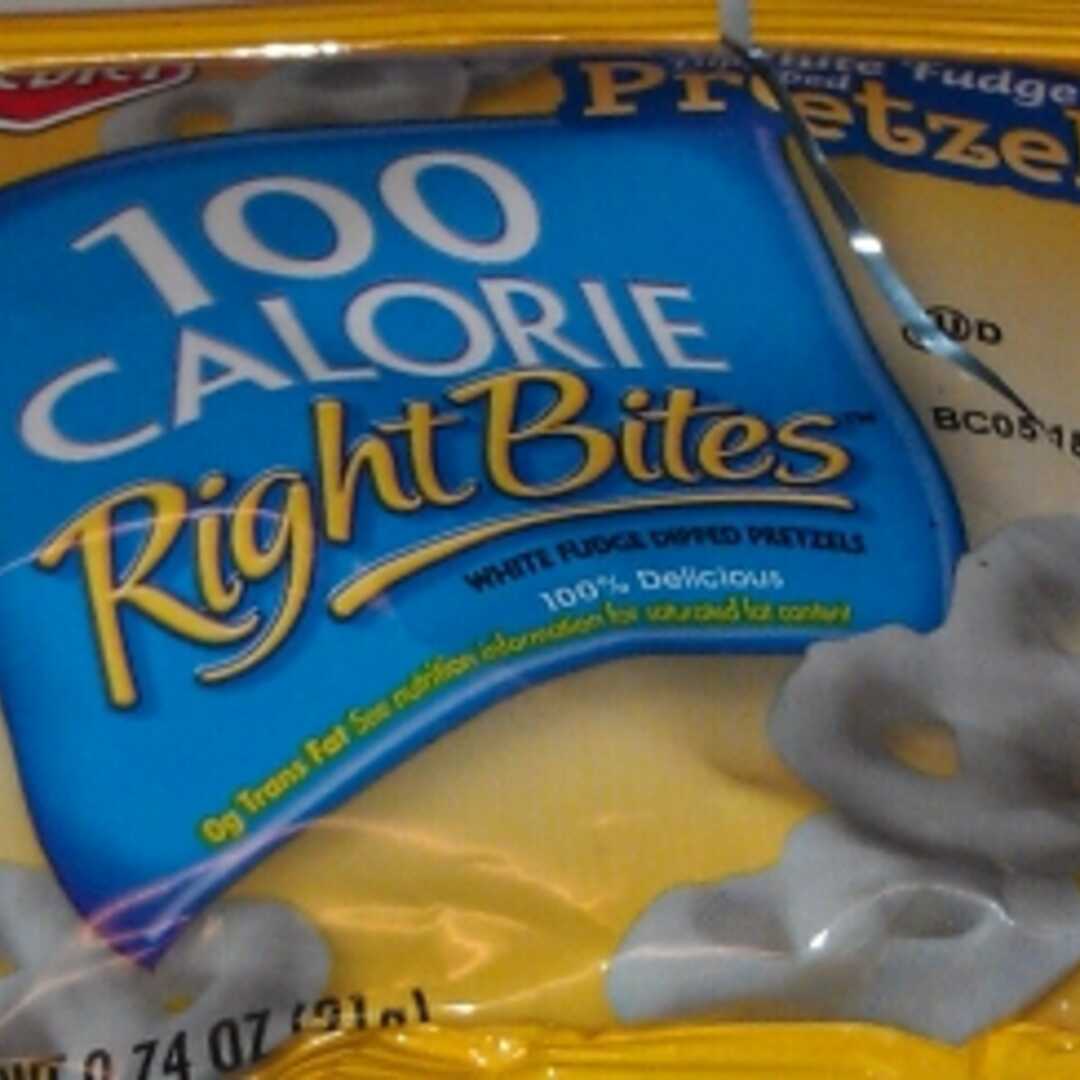 Keebler 100 Calorie Right Bite Fudge Shoppe White Fudge Dipped Pretzels