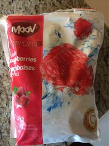 Moov Whole Raspberries Frozen