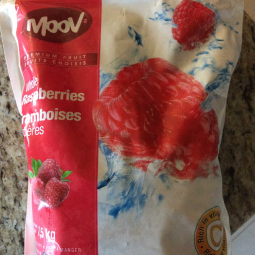 Moov Whole Raspberries Frozen