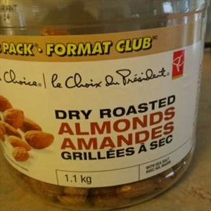 President's Choice Dry Roasted Almonds