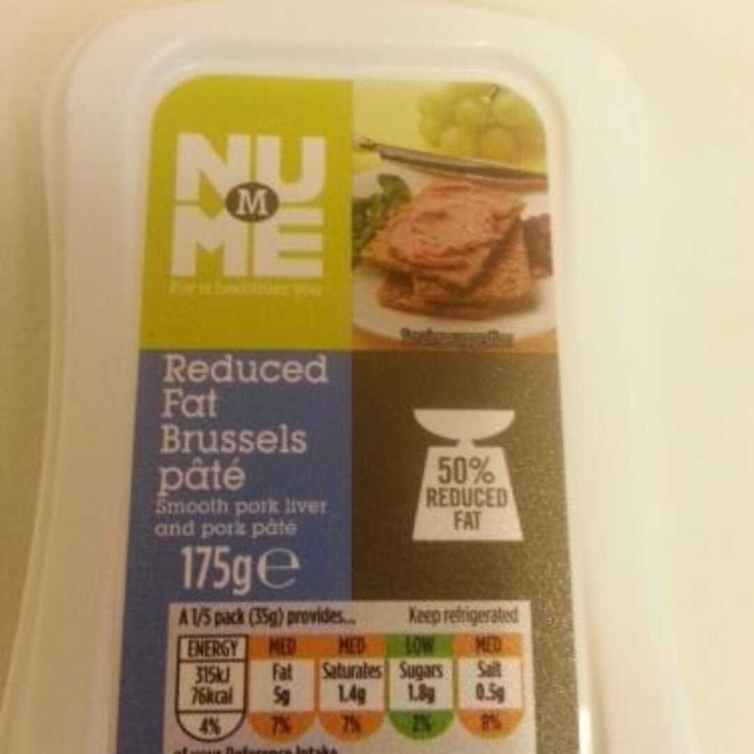 Morrisons NuMe Reduced Fat Brussels Pate