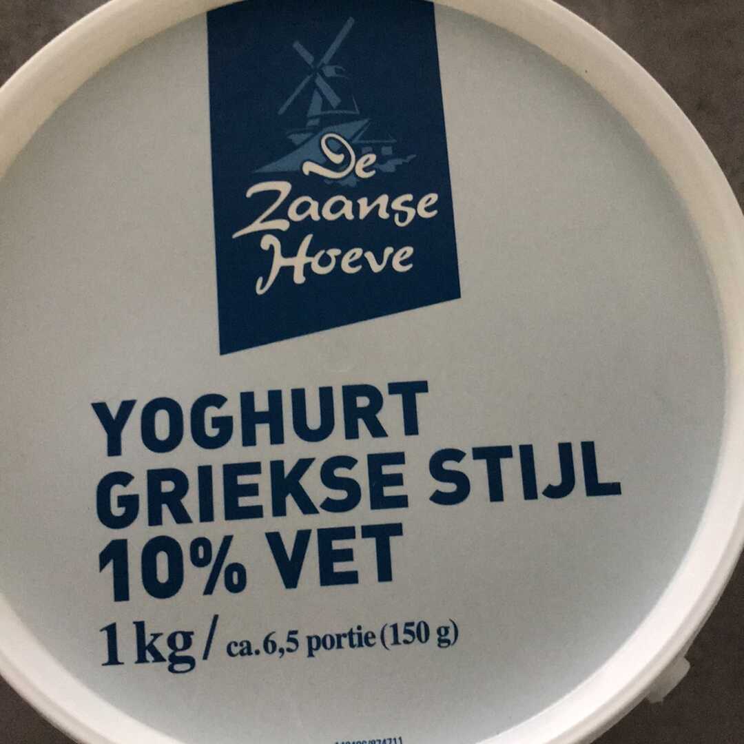 De Zaanse Hoeve Yoghurt Griekse Stijl 10%