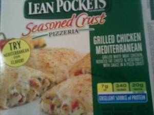 Lean Pockets Seasoned Crust Pizzeria - Grilled Chicken Mediterranean