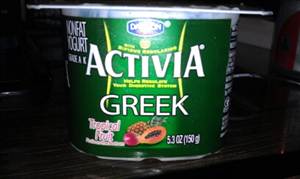 Activia Greek Yogurt Tropical Fruit