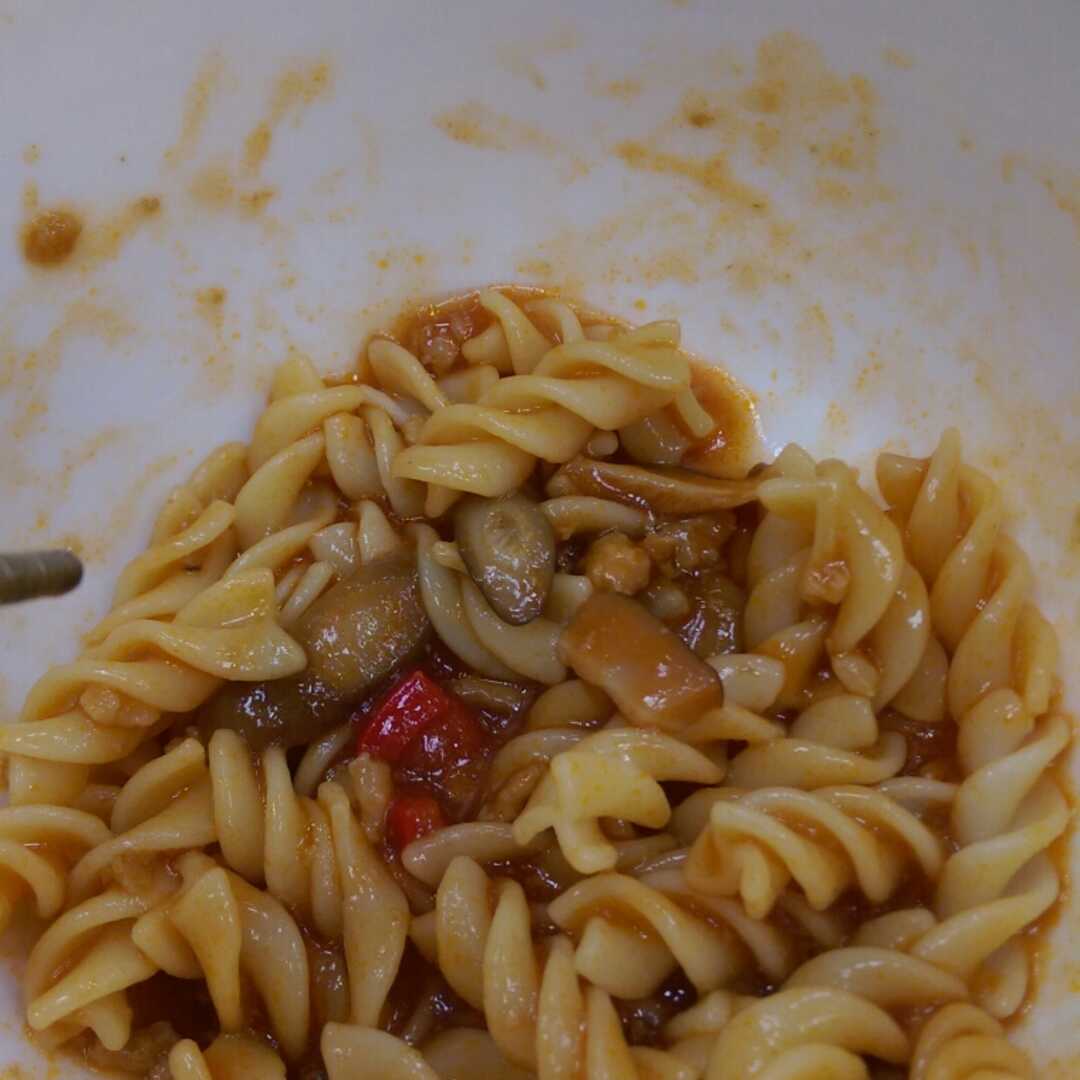 意大利素食面条加番茄酱