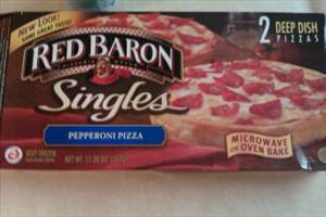 Red Baron Deep Dish Singles - Pepperoni Pizza (159g)