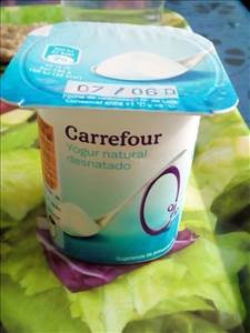 Carrefour Yogur Desnatado 0%