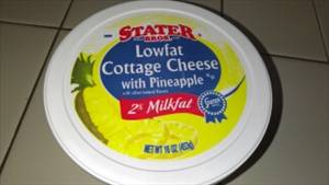 Stater Bros. Lowfat Cottage Cheese with Pineapple