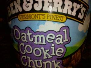 Ben & Jerry's Oatmeal Cookie Chunk Ice Cream
