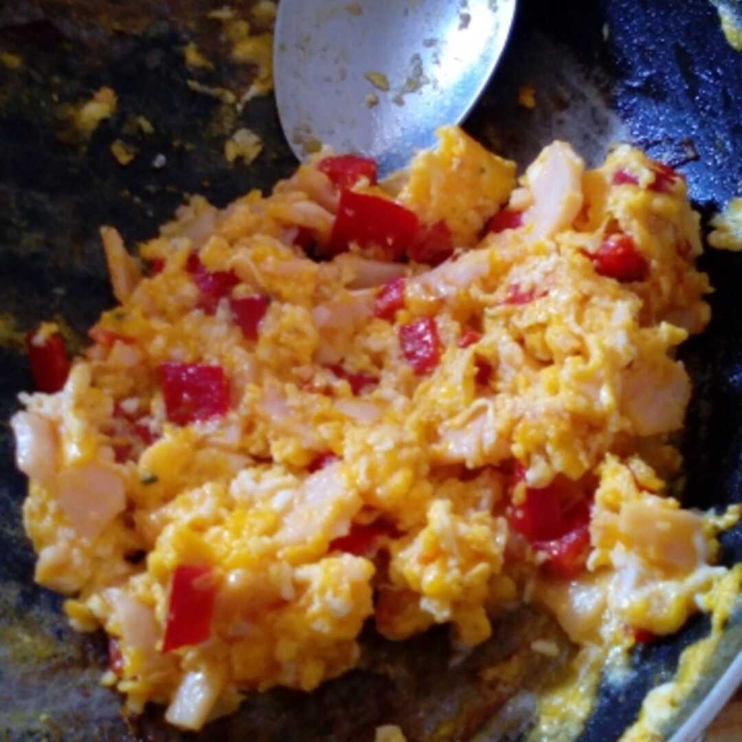 Omlet lub Jajecznica na Szynce lub Bekonie