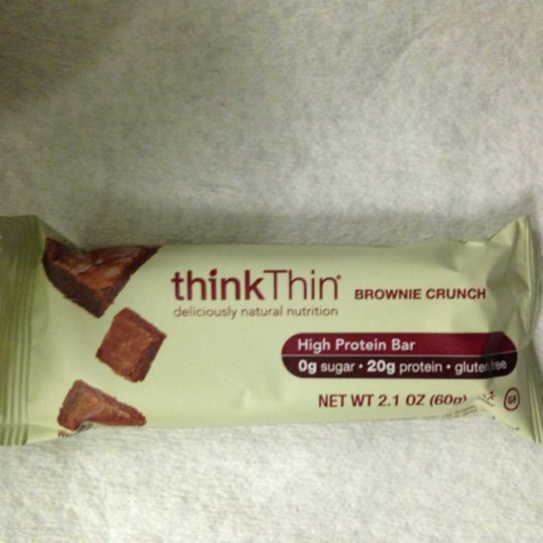 Think ThinkThin Bars - Brownie Crunch