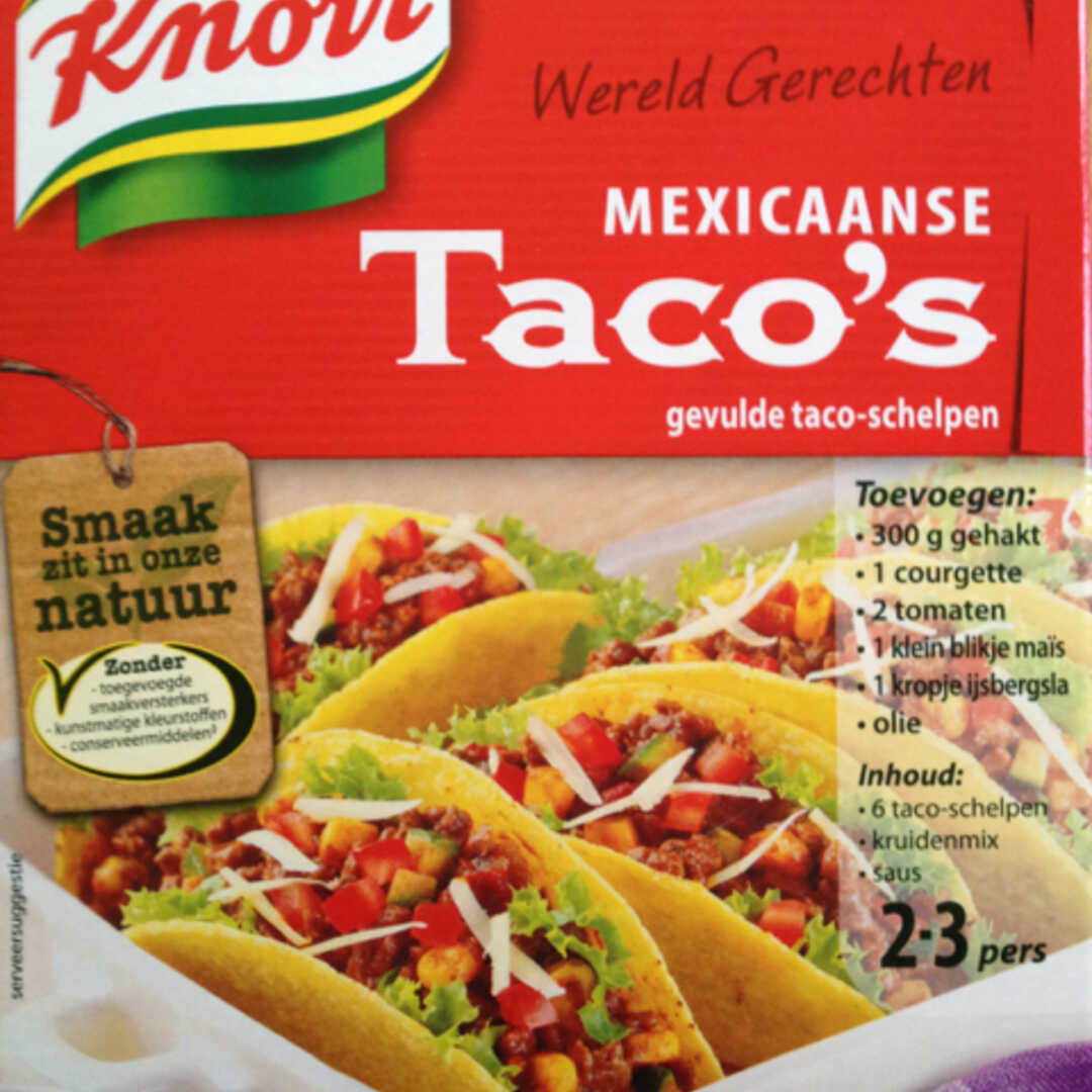 Knorr Mexicaanse Taco's