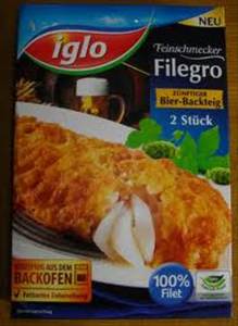 Iglo Filegro Bier-Backteig
